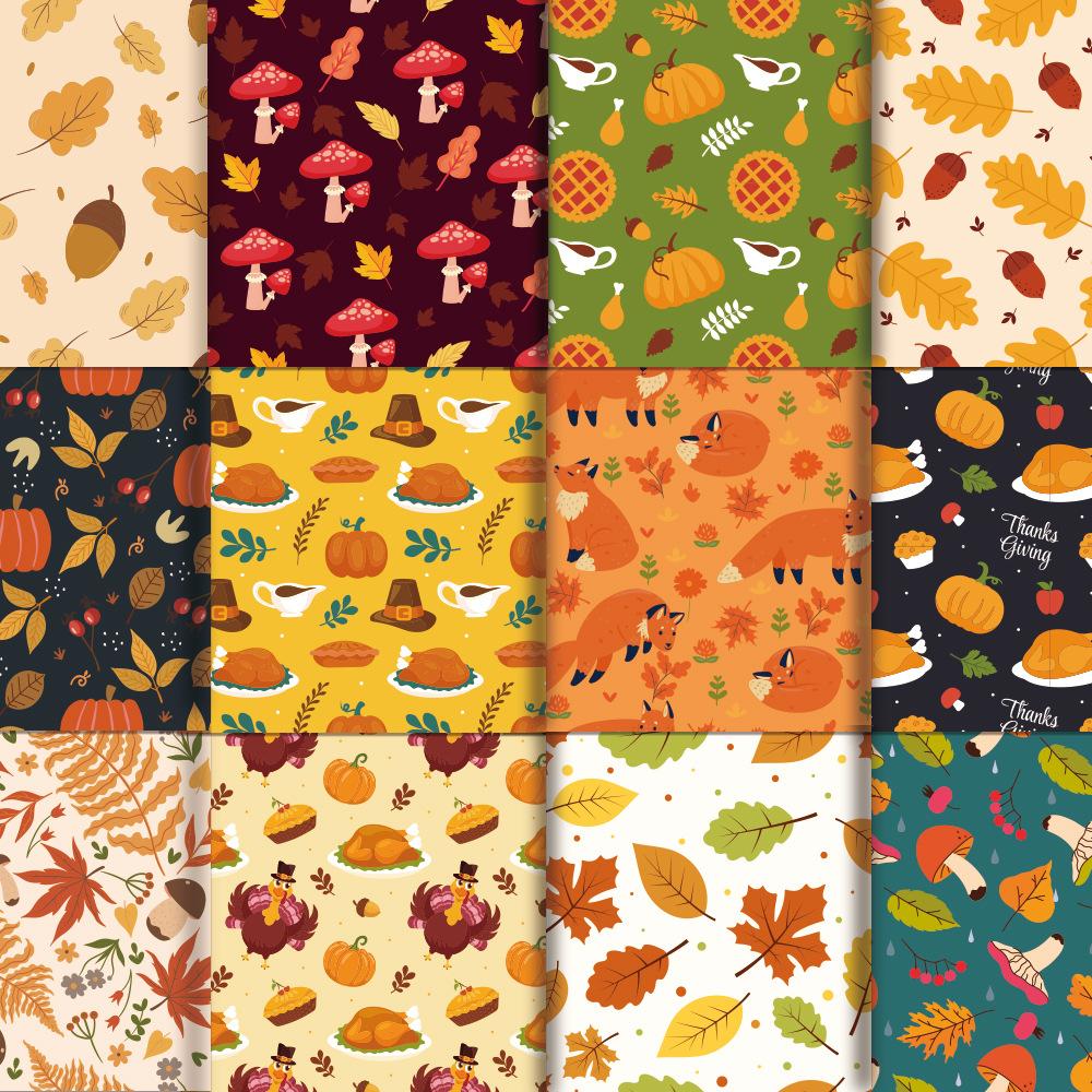 New Style, Autumn, Thanksgiving Theme, DIY Gifts, Creative Pumpkin Packaging Paper, Party Gift Decoration, Festival Supplies