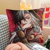 Game Honkai Star Rail Boothill Anime Pillow Case Fashion Square Pillowcase Bedroom Sofa Room Ins Decoration Leisure Cushion