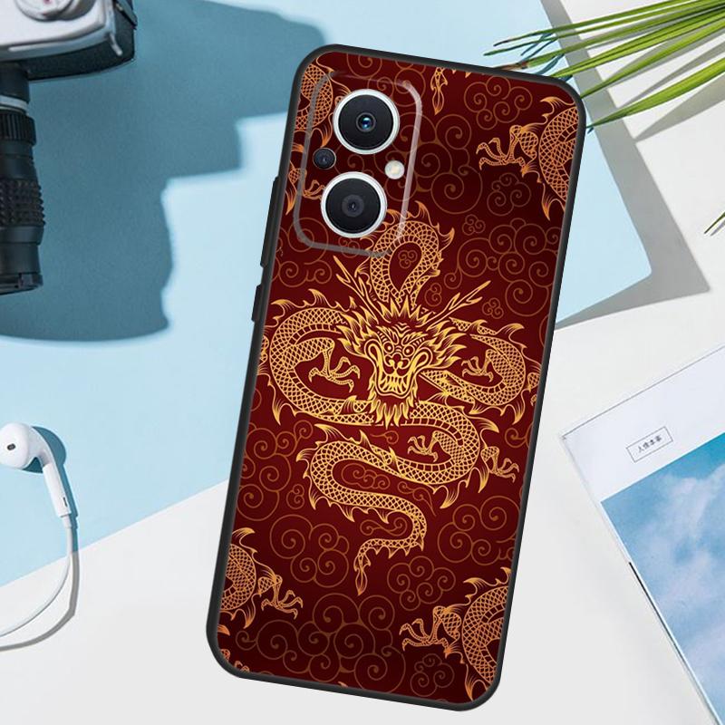 

DRAGON TATTOO JAPANESE Cover For OPPO Reno 7 8 Lite 10 12 13 14 Pro 11 F 12F 13F 14F OPPO Find X8 X5 X6 X9 Pro Case OPPO Find X9