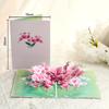 Popular 3D Handmade Christmas Bouquet Greeting Card