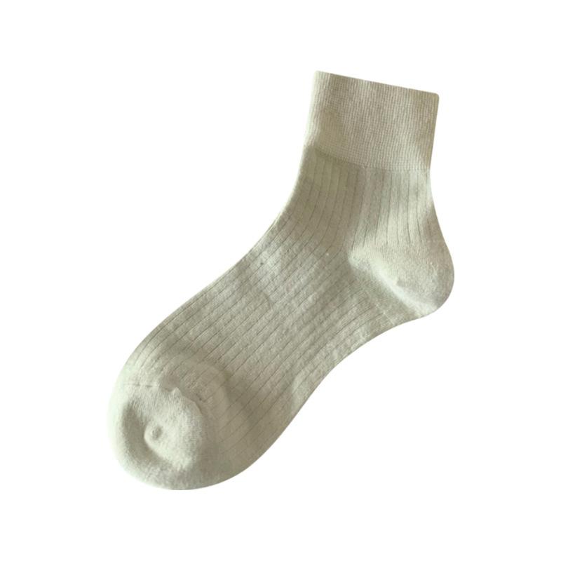 Women's Spring and Summer Thin Vertical Stripe Low Top Socks