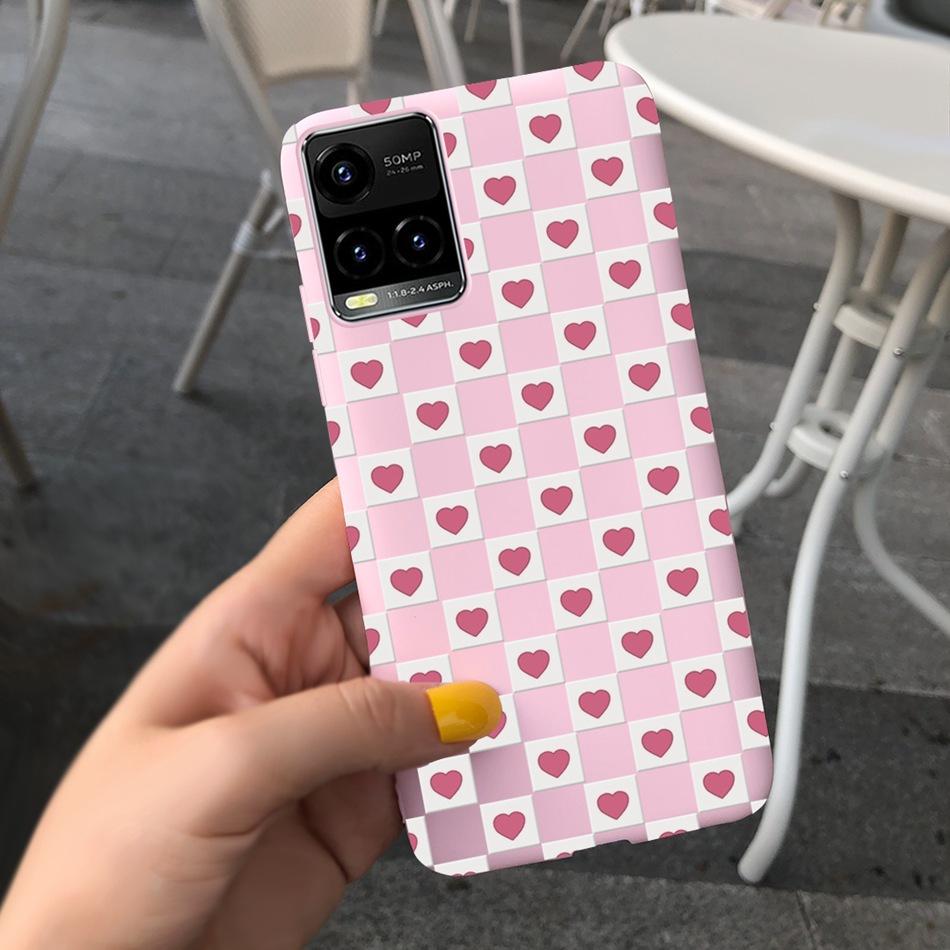 Cartooon Phone Case For Vivo Y21 2021 Y21S Y 21 V2110 V2111 Candy Silicon Case Back Cover For Vivo Y33S Y 33S V2109 Shell Funda