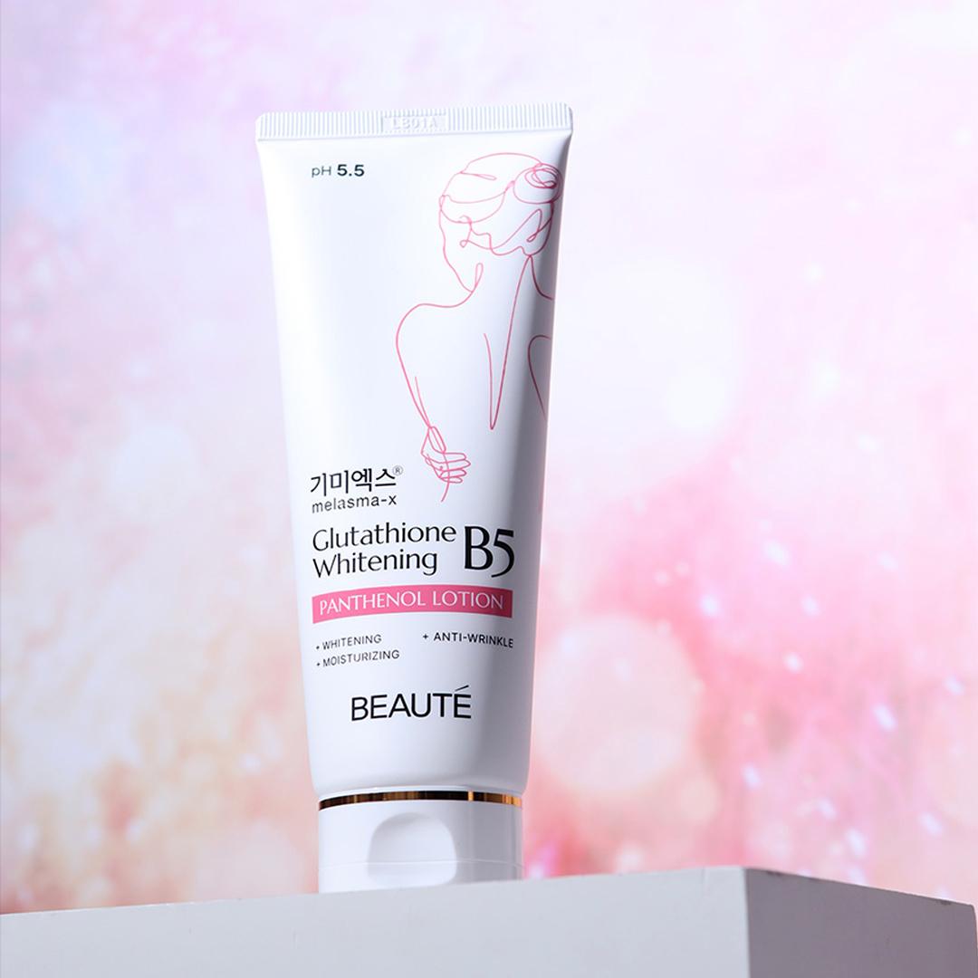 BEAUTE Glutathione Whitening B5 PANTHENOL LOTION 160ml / Moisturizing, Korean Cosmetics, Kbeauty