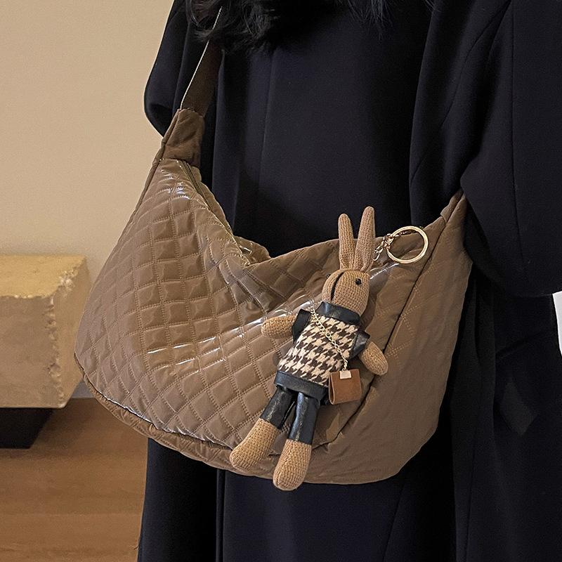Popular Diamond Dumpling Bag New Fashion Crossbody Bag for Women Ins High-end Niche Shoulder Bag