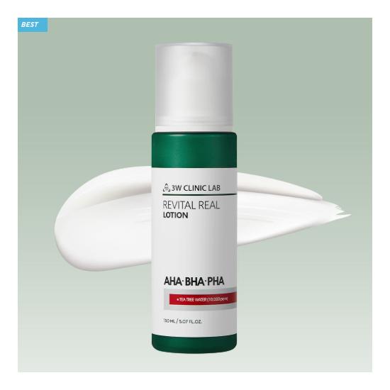 3w Clinic LAB 3HA Revital Real Hautpflege 5er Set