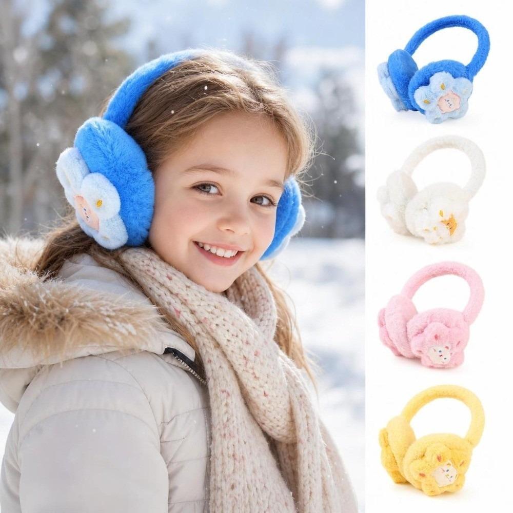 Soft Faux Fur Faux Rabbit Fur Ear Warmers Skin-Friendly Plush Ear Muffs For Girls Boys Student