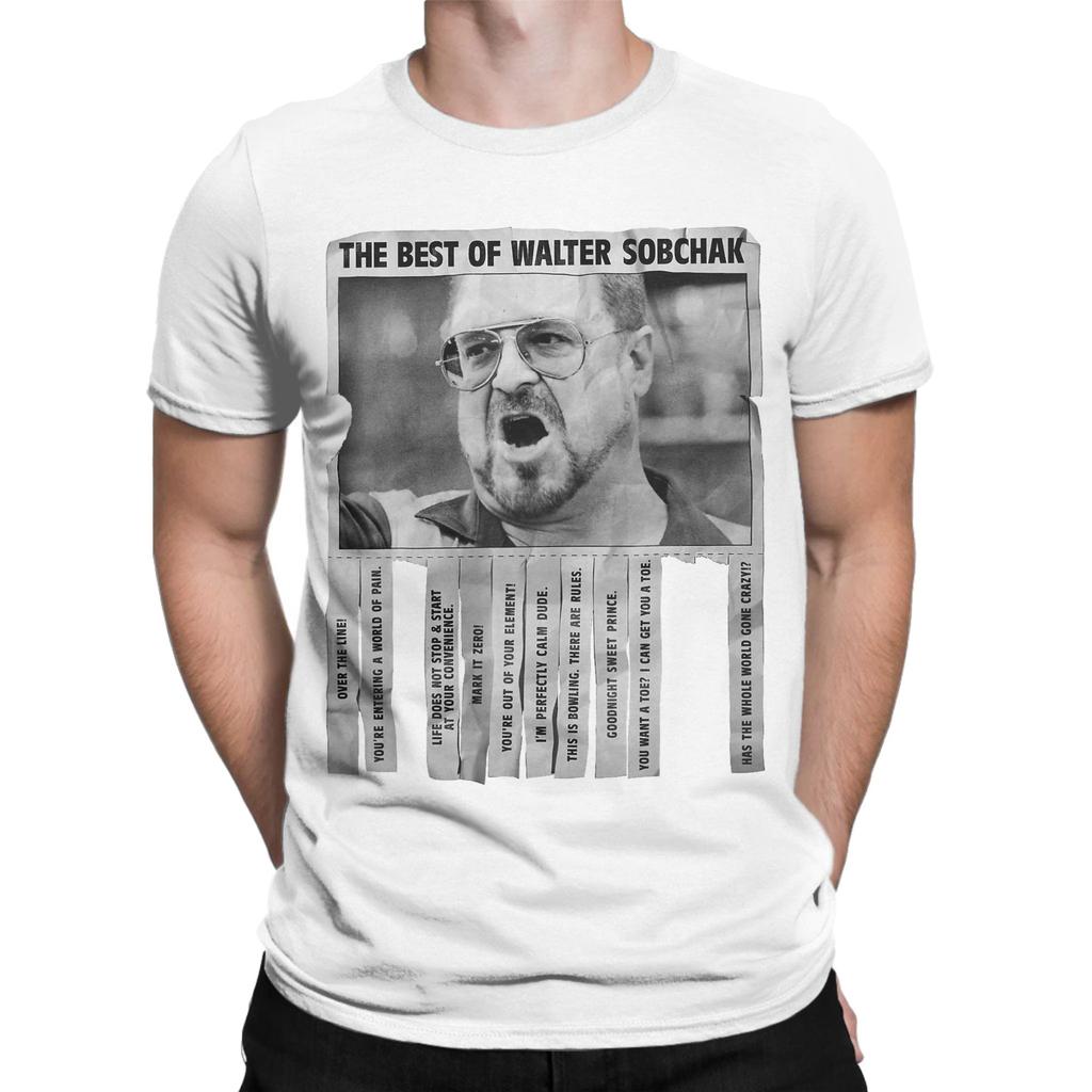 Fashion Yeah Well Dude Tshirt Unisex Unisexs Round Neck Cotton T Shirts Lebowski Comedy Short Sleeve Tees Summer Clothing