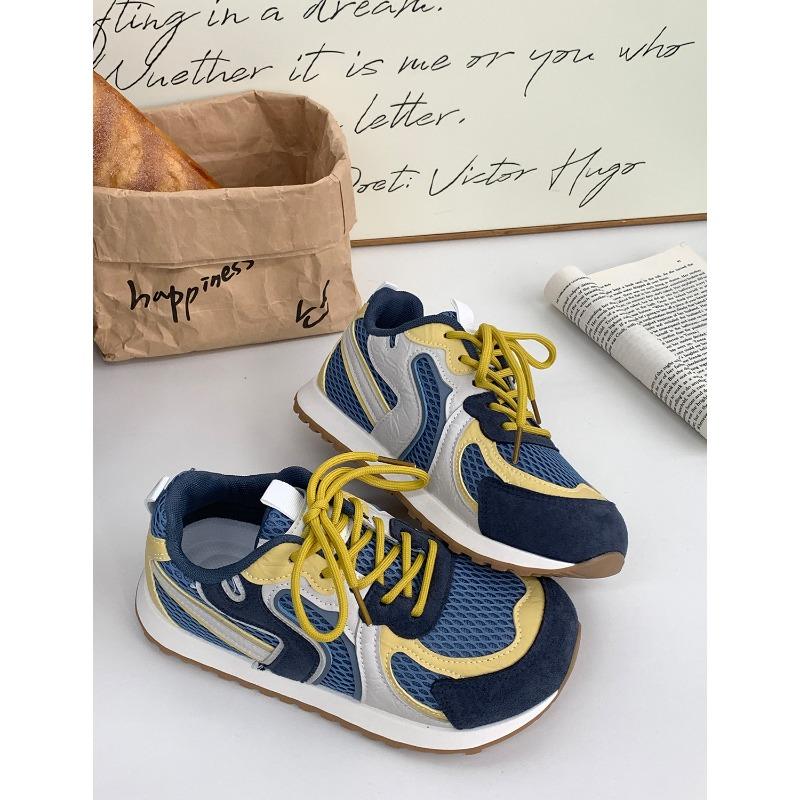 New product hot sale summer new ugly cute big head mesh breathable sports shoes casual shoes 3074