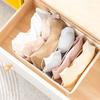 ANCHOW 6-Compartment Underwear Storage Box