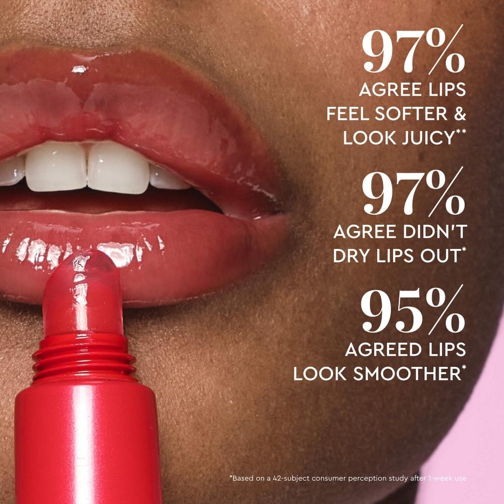 Glow Recipe Glass Balm Lippenpflege Für Glanz   Feuchtigkeit 0,52 Unzen 15 G Eisbehälter Gsoo Klar