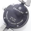 Century Time Gem Watches 1P Diamond WhiteDial Stainless Steel Quartz Analog Display Women Used