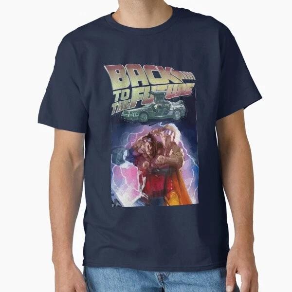 Back To The Future Retro Style Classic Tshirt Made In Usaaus Tshirt S2xl S