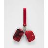 Lunar New Year Dual Pouch Wristlet Lunar Plumes Mini Red Multi Oxford Red