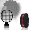 Friseursalon Herren Haarflechter Twist Schwamm Handschuhe Afrikanisches Haar Styling Gabel Kamm Haar Locken Schaumstoff Für Salon Friseurbedarf