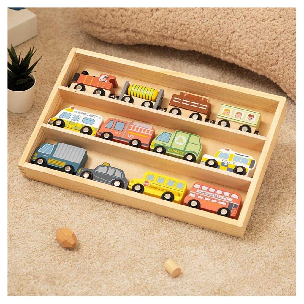 Tooky Toys Childrens/Kids Wooden Toy Set