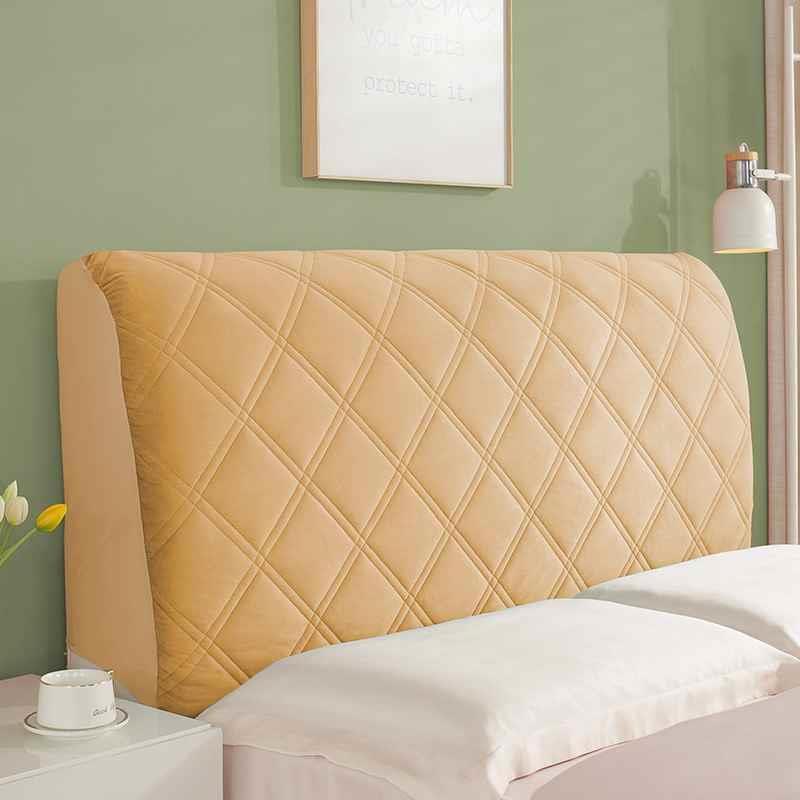 Handun Self-Adhesive Crystal Velvet Headboard Cushion