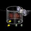 Hanging Aquarium Feeding Ring 6/8cm Aquarium Suction Cup Feeder Suspensible Fish Feeder  Aquarium
