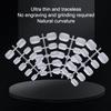 100Pcs Press On Nail Tips Full Cover Ultra-Thin False Nails Patches Gel Nails Extension System Clear Fake Nails Art Accessories