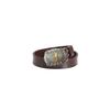 Fashion Personality Western Denim Belt Men's Letter J Smooth Buckle Belt
