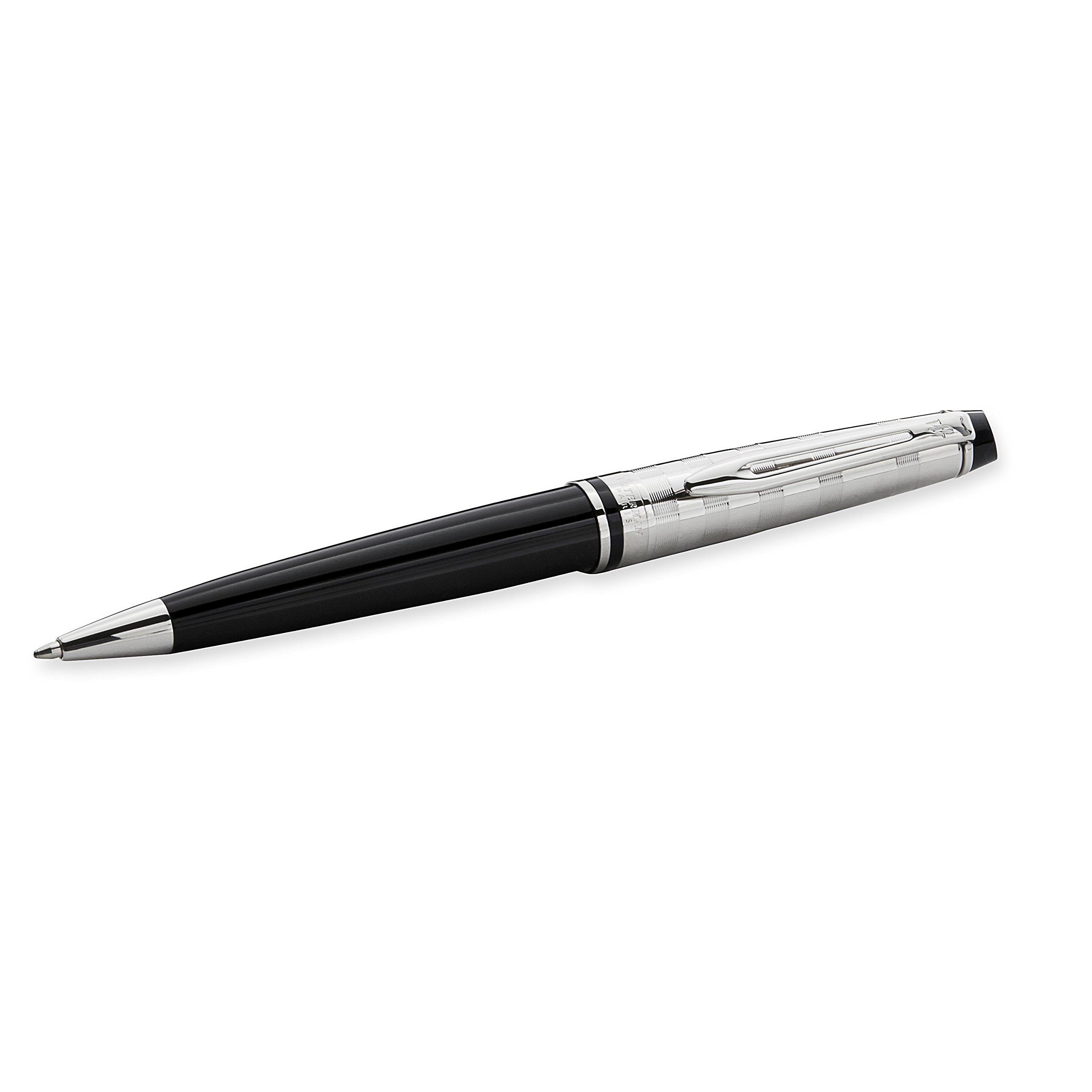 

Шариковая ручка Waterman Expert Deluxe Black CT S2243372 Официальный импорт Масляная