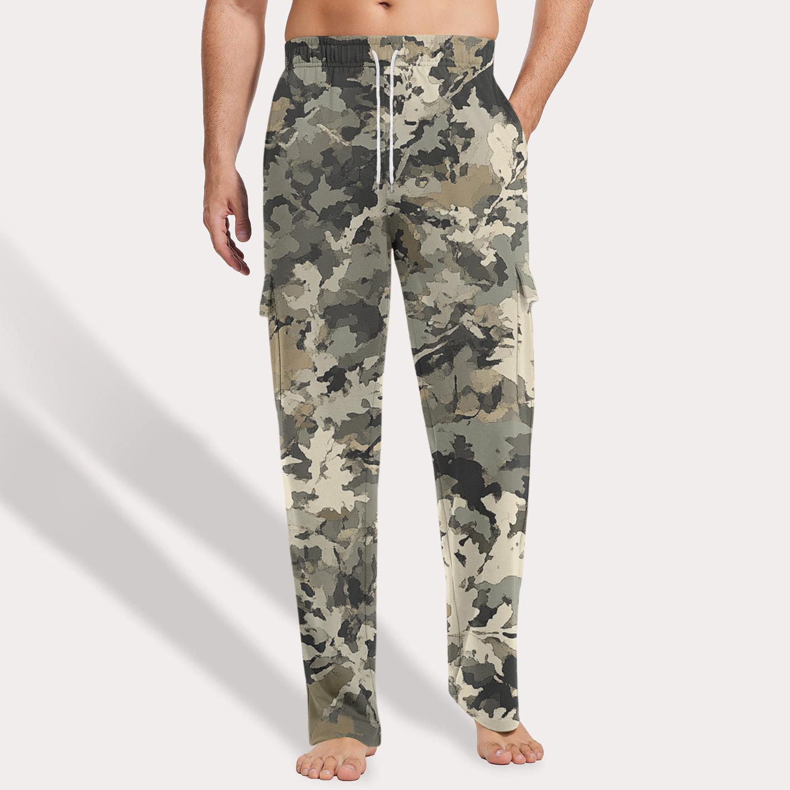 

Мужские свободные повседневные рабочие брюки с несколькими карманами, молодежные брюки на резинке и шнурке L армия зеленый