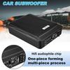 12V 900W 10 Zoll Subwoofer Auto Audio Schlanker Sitz Aktiver Subwoofer Auto Subwoofer Auto HIFI Verstärker