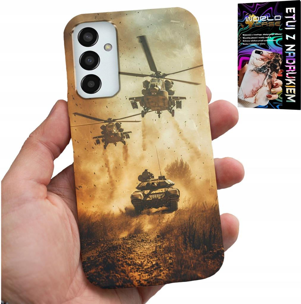 Etui Do Samsung Galaxy M23 - Helikopter Wojskowy Czołg Militaria Case
