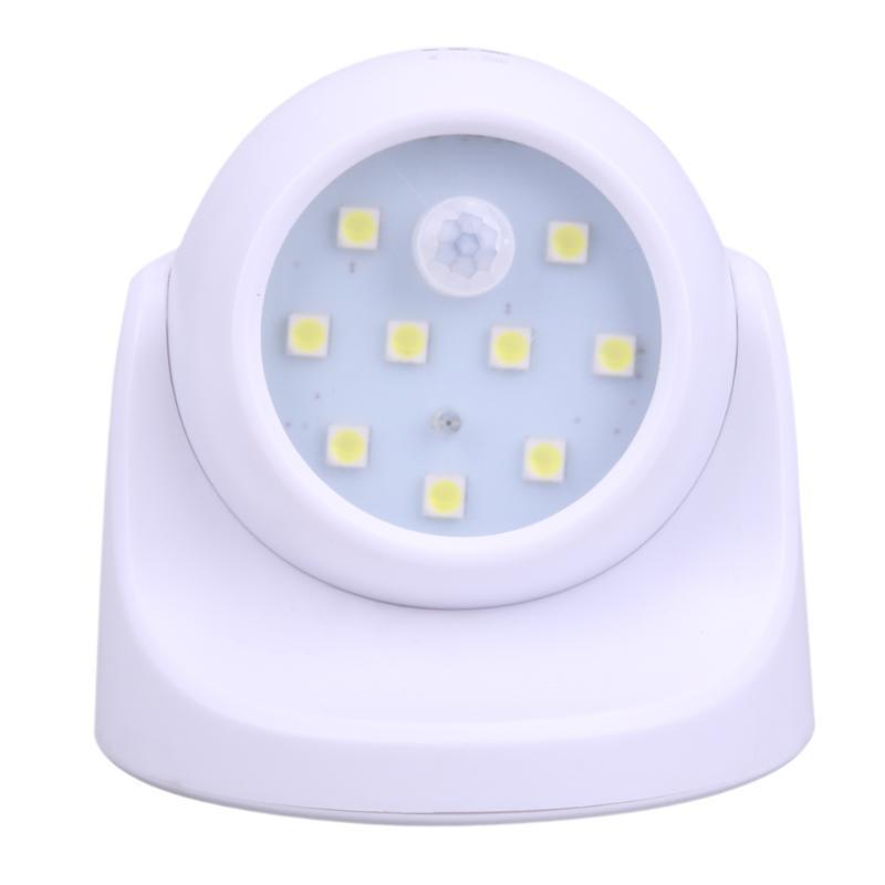 

Датчик движения светодиодный ночник беспроводной индукционный светильник для помещений портативный настенный светильник на батарейках для коридора двери спальни дома белый