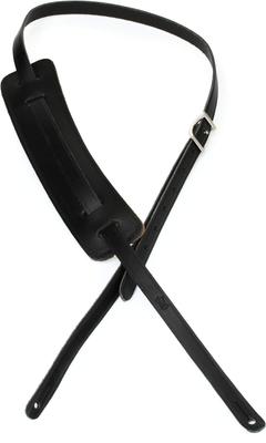 Leathers Style RnR Leather Black Levy's M25-BLK 50's Strap,