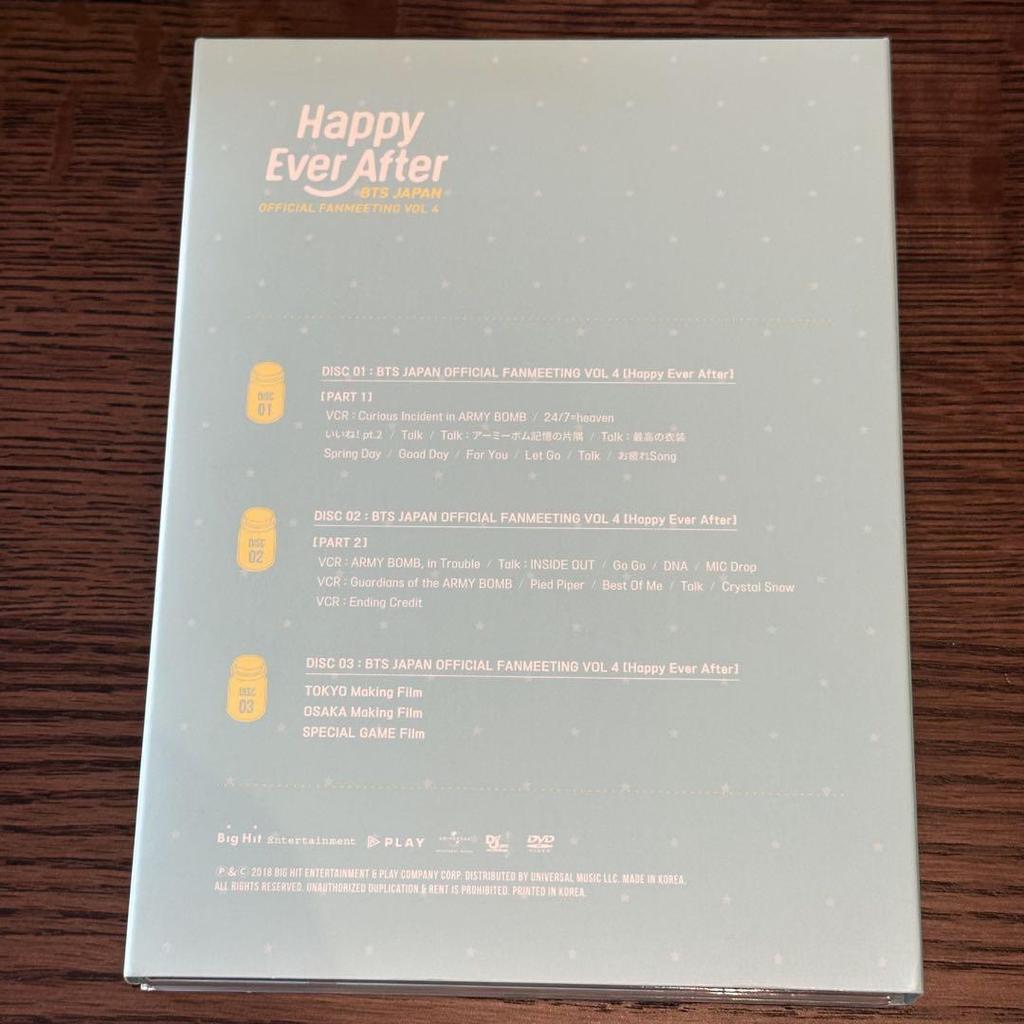 [USED] BTS Happy Ever After Trading Card Jin