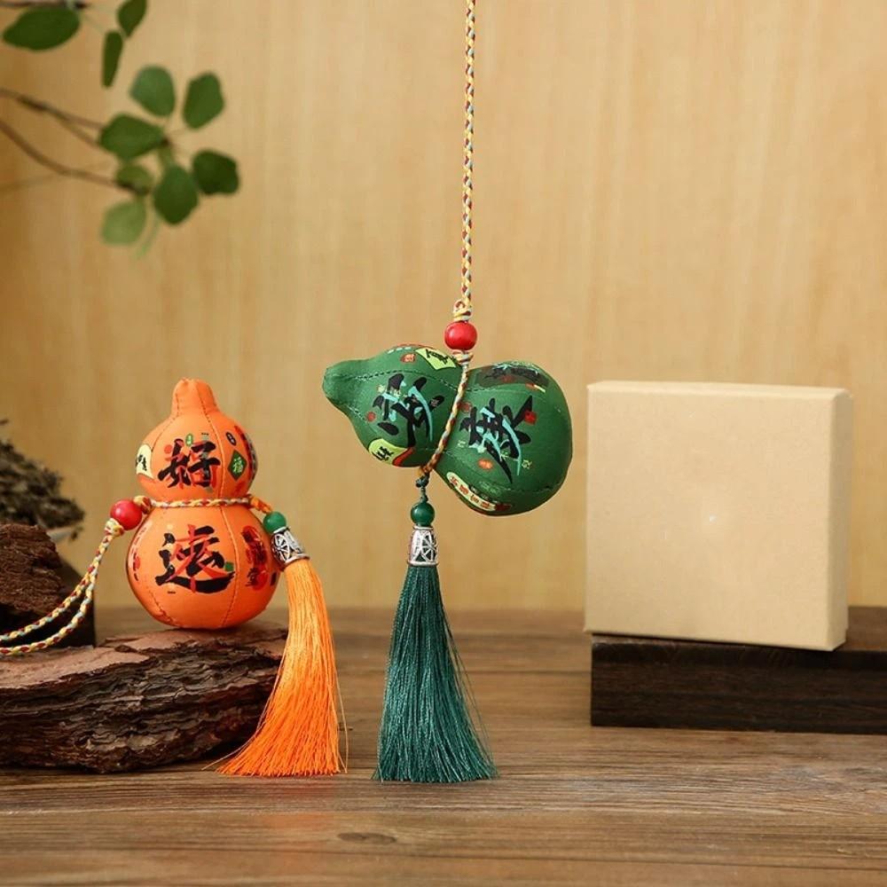 3D Blessing Fragrant Bag Traditional Gourd Car Pendant Chinese Sachet  Festival Decoration