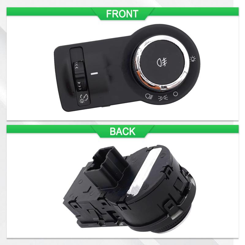For Chevrolet Cruze / Malibu 2012–2016 Car Electric Headlight Fog Light Adjustment Switch Control Button 52084897