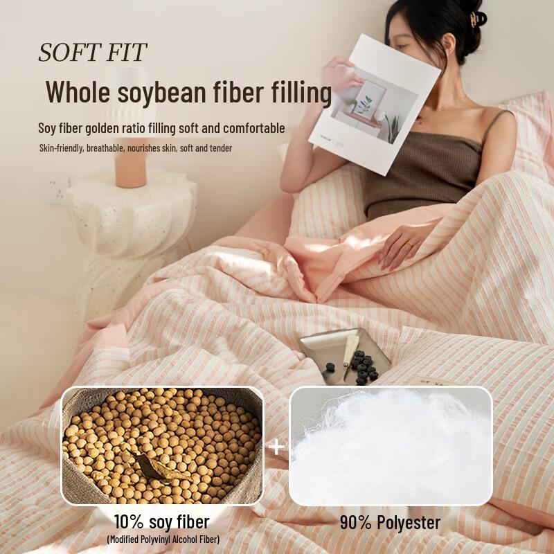 Muji Pure Cotton & Soy Fiber Summer Quilt