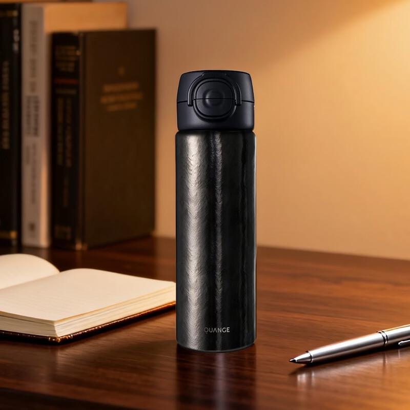 QUANGE 316 Stainless Steel Thermal Tea Infuser Mug