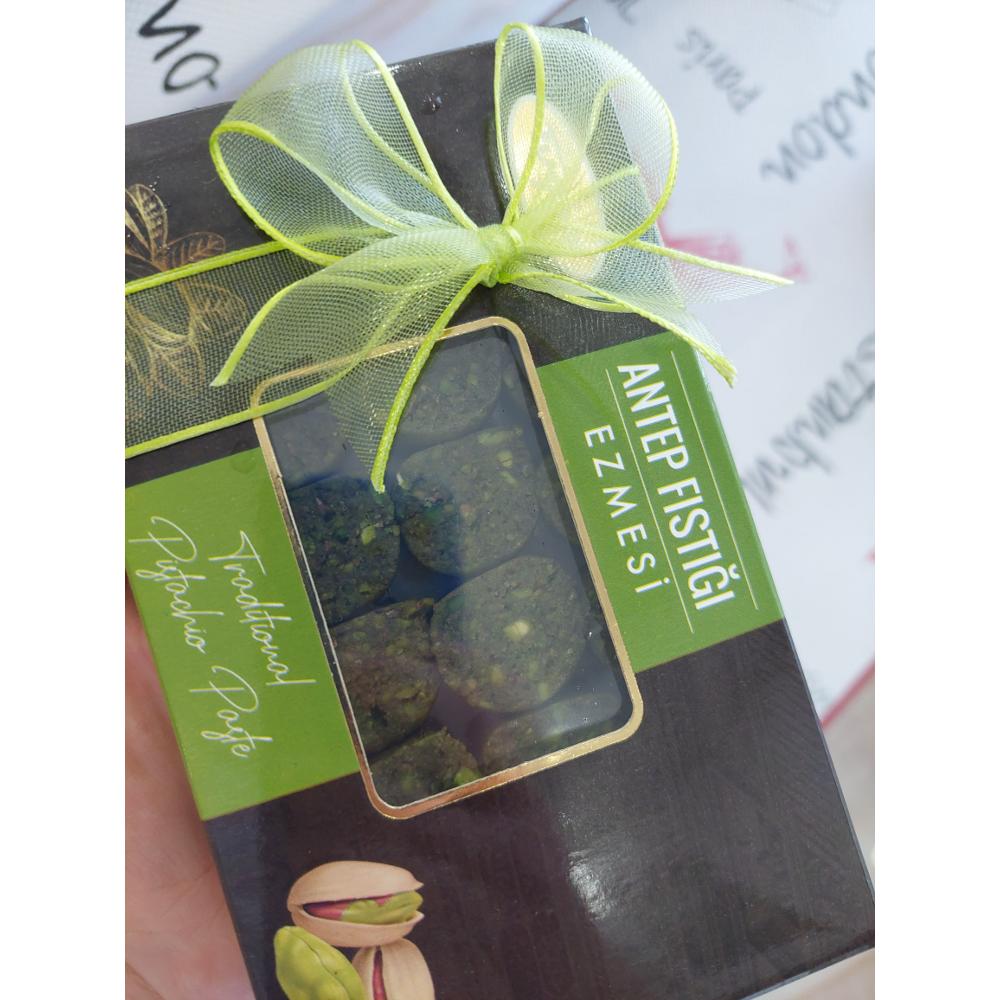 Antep Ezme Turkish Delight 200 Gr Delicious Desserts with Pistachios Snacks Souvenir Turkish Delicacies