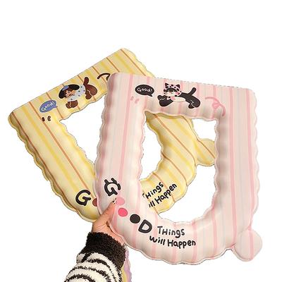 Universal Cartoon Pattern Toilet Seat Cover Waterproof Thicker Eva Toilet Pad With Handle Closestool Mat Lavatory