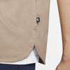 Nike Sb Tanglin Solid Woven Skateboarding Short Sleeve Shirt Unisex Tops Khaki FQ0400-247