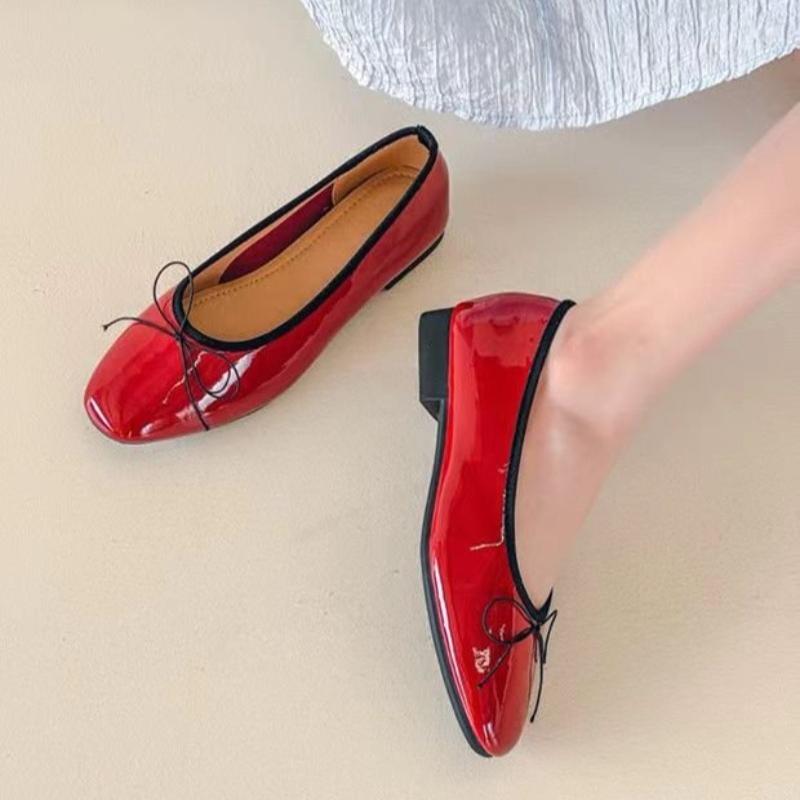 Mode Damen Weiche Ballerinas Damen Tanzschuhe Neu 2025 Mode Schmetterlingsknoten Schuhe Ballerinas Damen