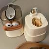 Automatic Creative Pop-Up Toothpick Holder Storage Organizers Living Room Dining Room Storage Household Table Decoration
