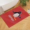 Pingu Arctic Adventure Washable Door Mat Compact Foldable Construction Stain-resistant Surface Office & Lounge Rug Minimalist Modern Style