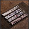 Guochao River & Mountain Ceramic Incense Holder - Retro Incense Stick Tray for Indoor Use