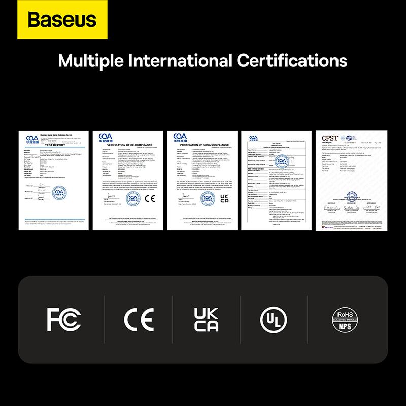 Baseus Super Energy Pro+ Jump Starter 1600A PD65W Fast Charging Car Inverter Charger Converter EU Socket Power Supply