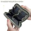 To all Genie Coin Case, Compact Mini Wallet with Dividers, RFID Protection, Small Leather Coin Purse, Lightweight, Card Storage, RFID Protection,