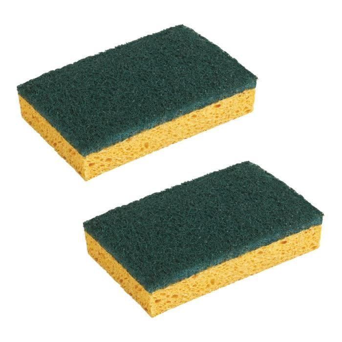Spontex lot de 12 packs de 2 gratte-eponge stop-graisse - 24 éponges