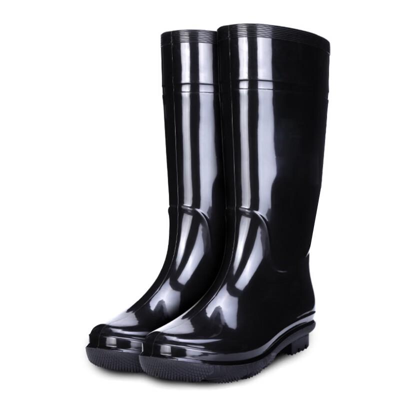 Tri-polar Heavy-Duty PVC High-Cut Rain Boots