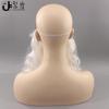 Santa Claus Long Curly White Wig Beard with Elastic Band