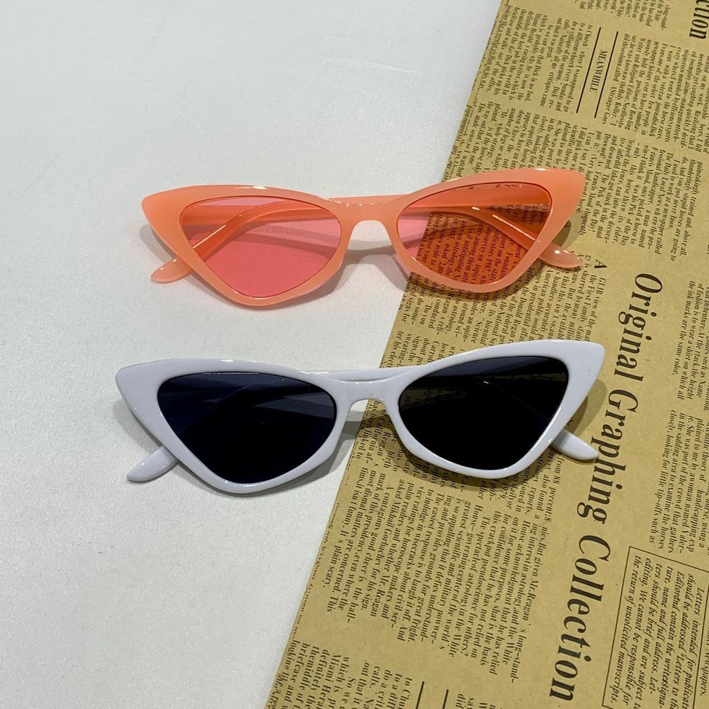 Small Frame Vintage Square Sunglasses Women Men Cat Eye Sun Glasses Eye Glasses Goggle Square Triangle Sunglasses