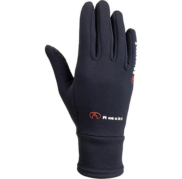 Велоперчатки Roeckl Pino Polartec детские (черные) EU 4
