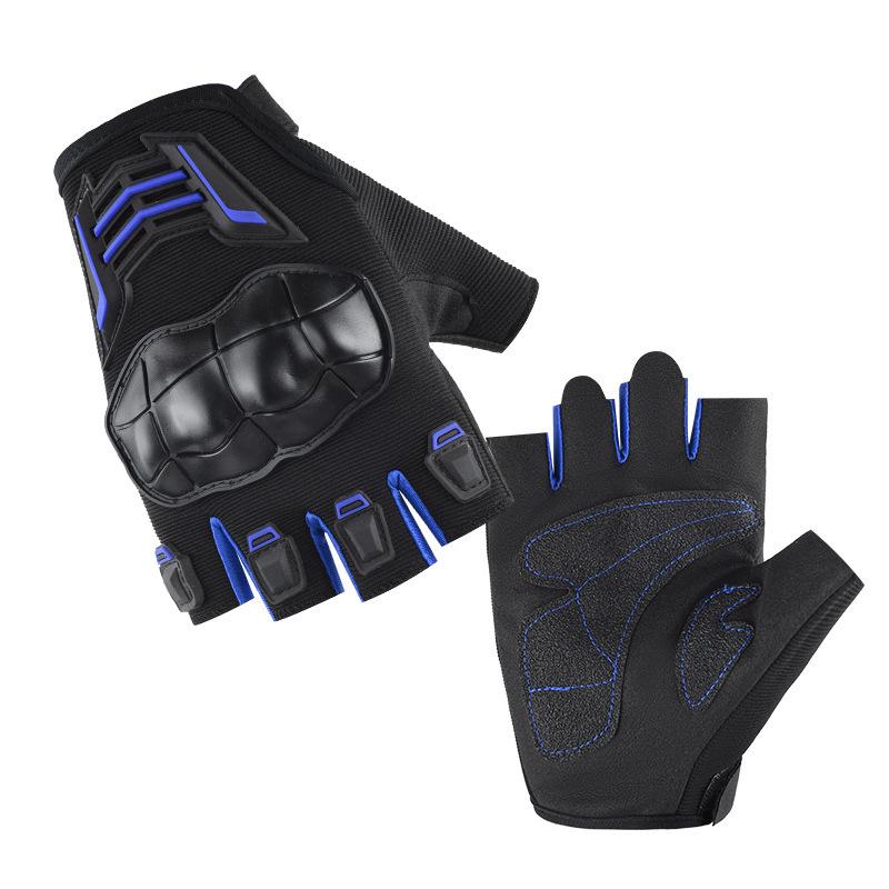 Outdoor Workout Tactical Bicycle Shooting Hard Touchscreen Half Knuckle Tactical Gloves for Men