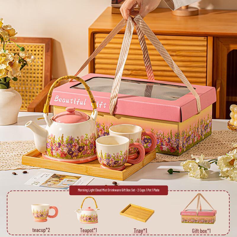 Lead Realm Morning Mist Ceramic Water Set